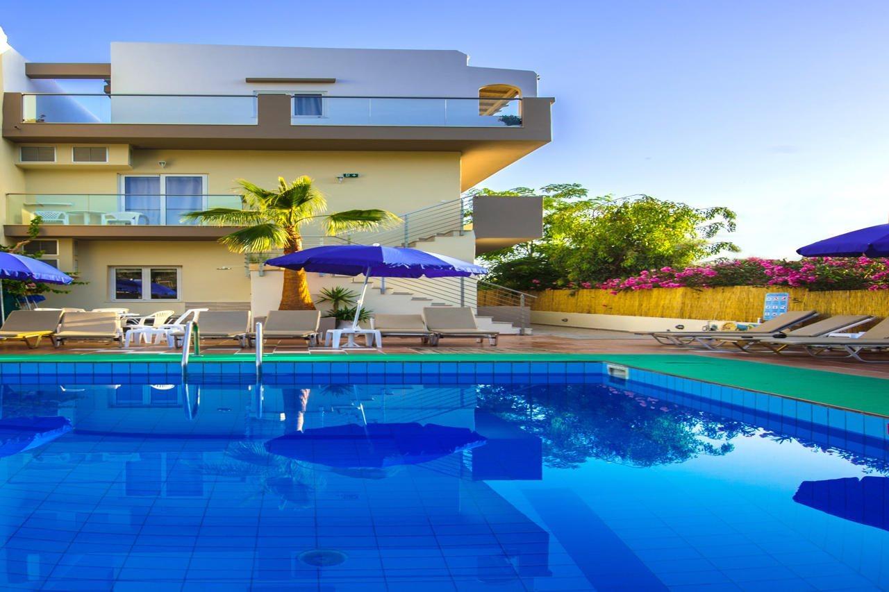 Kastro Beach Apartments มาเลีย ภายนอก รูปภาพ
