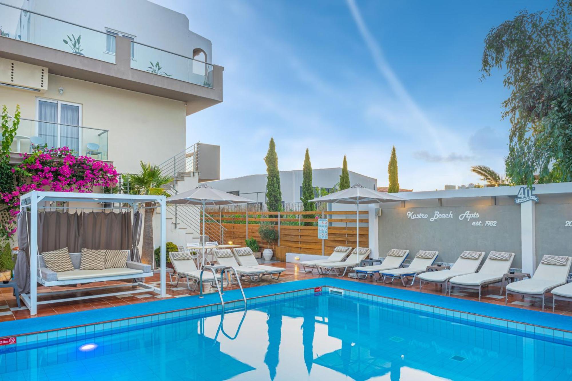 Kastro Beach Apartments มาเลีย ภายนอก รูปภาพ